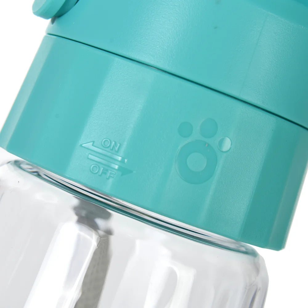 Portable Dog Water Bottle with Foldable Drinking Bowl – Leakproof Travel Dispenser for Small & Large Dogs